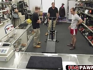 This guy went to pawn his training gear